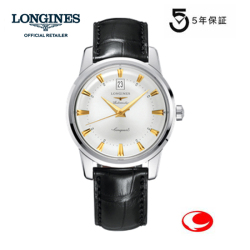 （５年間保証）【ロンジン 正規販売店】LONGINES ロンジン 腕時計 ヘリテージコレクション コンクエスト　40mm　紳士用　腕時計 正規品   L1.645.4.75.4