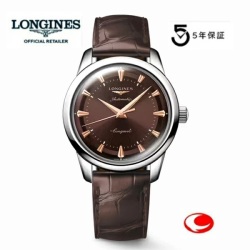 （５年間保証）【ロンジン 正規販売店】LONGINES ロンジン 腕時計 コンクエスト ヘリテージ　38mm　紳士用　腕時計 正規品 L1.649.4.62.2　L16494622　最新モデル