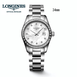 LONGINES ロンジン 腕時計 ロンジン  コンクエスト　クラシック 34mm 　男女兼用　5気圧防水　シルバーダイヤル  L2.386.0.87.6 　L23860876　正規品 （信頼の2年保証付）-ロンジン公式サイト登録/正規販売店