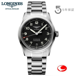 ロンジン スピリット 37mm L3.410.4.53.6 自動巻き 黒文字盤 L34104536 LONGINES ロンジンスピリット 37 メンズ 腕時計 ブランド 高級腕時計 男性用腕時計 メンズ腕時計 ブランド腕時計メンズ 腕時計男性 ロンジン自動巻き ロンジン腕時計メンズ