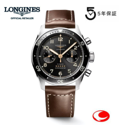 LONGINES  SPIRIT　ロンジン スピリット フライバック  L3.821.4.53.2 　L38214532 42ｍｍ 自動巻き  オートマティック クロノグラフ 耐磁時計 COSCクロノメーター認証