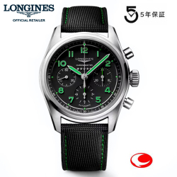 （5年間保証）LONGINES ロンジン スピリット パイオニア エディション　チタン　クロノグラフ spirit 　L38291532　L3.829.1.53.2 正規輸入品 シリコン製ヒゲゼンマイ 42mmケース  スイス公式クロノメーター