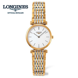 LONGINES ロンジン 腕時計 ラ グラン クラシック　ドゥ　ロンジン腕時計 L4.209.2.11.7  イエローゴールド/コンビ（レディ）【送料無料】【ロンジン正規販売店】L42092117