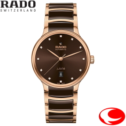 【５年間保証】RADO Centrix Automatic Diamonds ラドー セントリックス ダイヤモンド  R30017732  自動巻き オートマティック 39.5mm サンレイ文字盤 【RADO正規販売店】