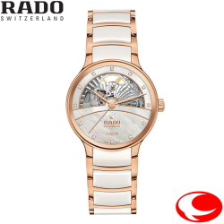 【正規５年間保証】RADO ラドー セントリックス ダイヤモンド オープンハート Centrix Automatic Diamonds Open Heart R30029922 35mm オートマティック 自動巻き 【RADO正規販売店】