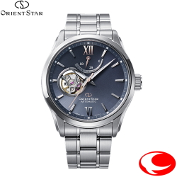ORIENT STAR オリエントスター  コンテンポラリーコレクション ムービングブルー2025 セミスケルトン RK-AT0021L