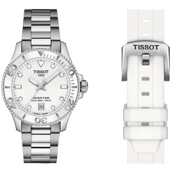 【TISSOT】ティソ  腕時計 SEASTAR シースター 1000　36ｍｍ　T120.210.11.011.00 30気圧防水 インターチェンジャブルシステム付ブレスレット（正規販売店）T1202101101100【2年間保証】男性用 女性用 ユニセックス クオーツモデル
