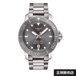 【TISSOT】ティソ シースター メンズ 腕時計 SEASTAR 1000  Automatic   T120.407.11.081.01 ケース径43ミリ 300m防水 パワーリザーブ80時間 自動巻き（国内正規販売店）T1204071108101【送料無料】【正規2年間保証】