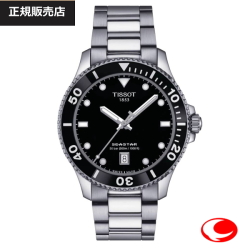 【TISSOT】ティソ メンズ 腕時計　シースター 1000 40mm　T120.410.11.051.00 クオーツ（国内正規販売店）T1204101105100