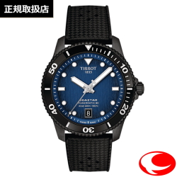 ティソ シースター1000 パワーマティック 80 TISSOT SEASTAR  powermatic 40MM ブルーグラデーション 自動巻き オートマティック 300m防水 メンズ ユニセックス 腕時計　※4月発売最新モデル T120.807.37.041.00 T1208073704100