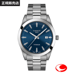 【TISSOT】ティソ メンズ 腕時計 GENTLEMAN　T127.410.44.041.00  ジェントルマン クォーツ 　ブルー文字盤（国内正規販売店）　T1274104404100【送料無料】【正規2年間保証付】