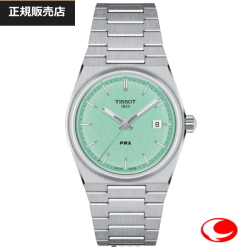 【TISSOT】ティソ 腕時計 PRX 35MM  クオーツ  ミントグリーン  T137.210.11.091.00（国内正規販売店）T1372101109100【送料無料】【ギフト】【35ミリ】