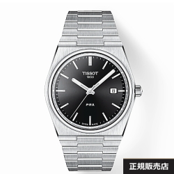 【TISSOT】ティソ 腕時計 PRX　クォーツ　 ピーアールエックス T137.410.11.051.00 ブラック ケース径40ミリ サファイアガラス 10気圧防水（国内正規販売店）T1374101105100【送料無料】【ギフト包装】【正規2年間保証付】