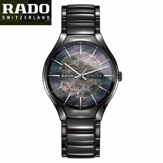 正規５年間保証【RADO】ラドー　 True Automatic Open Heart　R27100912 ラドー　トゥルー　オートマチック  ブラックマザーオブパール　４０ミリ ベストセラーモデル （国内正規販売店）-ラドー公式サイト登録/正規販売店
