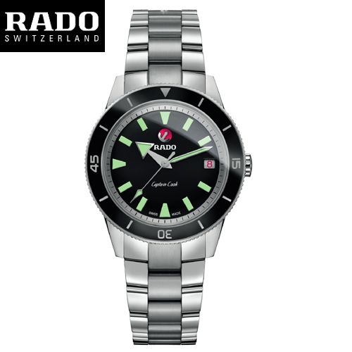 正規５年間保証【RADO】ラドー　HyperChrome Captaincook　腕時計  ハイパークロム　キャプテンクック リミテッド　1962  ステンレススチール, ハイテクセラミックス　 R32500153  37ミリ  パワーリザーブ80時間（国内正規販売店）-ラドー公式サイト登録/正規販売店