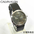 カルバン・クライン  ミニマル　腕時計　K3M221C4 Calvin Klein minimal 35mm グレー　ユニセックス　正規品/2年保証【送料無料】 カルバンクライン