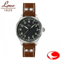 ラコ パイロットウォッチ Laco 861988 PILOT Augsburg39 パイロット アウクスブルク39 自動巻き 腕時計 861988 5気圧防水 ブラック文字盤【ラコ腕時計正規販売店】