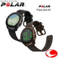 ポラール Polar Grit X2 デュアルバンドGPS アウトドアウォッチ 有機ELディスプレイ フルカラー地図による高精度のナビゲーション機能 サファイアガラス ナイトブラック ブラウンカッパー トレイルラン 樹脂ケース/ステンレスベゼル ミルスペック