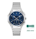 ブローバ カーブBULOVA CURV 96A339 262KHz 高精度クオーツムーブメント ブルー文字盤 41mm  CURV（カーブ）〉【メーカー３年間保証付き】