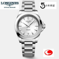 ５年間保証 LONGINES ロンジン 腕時計 ロンジン  コンクエスト　シルバー　34mm　レディース　ユニセックス　L3.430.4.72.6　自動巻   正規品  耐磁時計