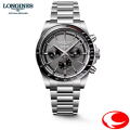 5年間保証　ロンジン コンクエスト LONGINES CONQUEST クロノ スキーエディション オートマティック 自動巻き 42mm 10気圧防水 L3.836.4.52.9 FIS アルペン世界スキー選手権 2025の記念モデル ラバーストラップ付き【L38364529】