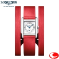 【新作】LONGINES ロンジン 腕時計 MINI DOLCEVITA ドルチェヴィータミニ  巻きストラップモデル L5.200.4.75.0 正規品 （信頼の2年保証付）  -ロンジン公式サイト登録/正規販売店