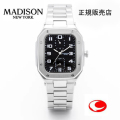 MADISON NEW YORK マディソン ニューヨーク フィフス・アベニュー 腕時計 MA011012-1　ブラック