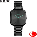 RADO ラドー True Square Thinline トゥルースクエアシンライン R27054152 ブラック文字盤（5年間保証）