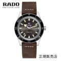 ５年間保証【RADO】ラドー 腕時計  ハイパークロム　キャプテンクック リミテッド Captain Cook Automatic 42mm　ブラウン文字板 ステンレススチール, ハイテクセラミックス　R32505305（国内正規販売店）パワーリザーブ 最大80時間 -ラドー公式サイト登録/正規販売店