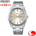 SEIKO SELECTION セイコーセレクション SBTH007 メンズ 電池式クオーツ Sシリーズ日常生活用強化防水（10気圧） シャンパンゴールド 文字盤