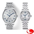 【TISSOT】TISSOT ティソ ル・ロックル 20周年記念モデル ペアウォッチ 39.3MM T006.407.11.033.03 T0064071103303     T0062071103601 29mm （国内正規販売店）カーフ替えバンド付き【正規２年間保証付き】【ギフト】