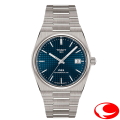 【TISSOT】ティソ 腕時計 TISSOT PRX チタニウム 38mm  ブルー文字盤 T137.807.44.041.00  T1378074404100 パワーマティック80 自動巻き オートマティック【ティソ正規販売店】【正規２年間保証付き】【チタン】