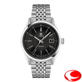 TISSOT ティソ Visodate ヴィソデート 39mm  自動巻き オートマティック パワーマティック80  ブラック文字盤 ライスブレス T1574071105100  T157.407.11.051.00【ティソ正規販売店】【メーカー２年間保証】