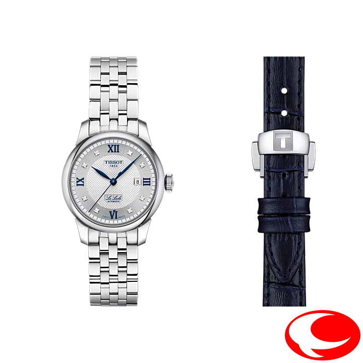 【TISSOT】ティソ TISSOT ル・ロックル 20周年記念モデル  T0062071103601 29mm 最長48時間パワーリザーブ シルバー文字盤 ローマ数字 3気圧防水 レディース 腕時計【正規２年間保証付き】【ティソ正規販売店】