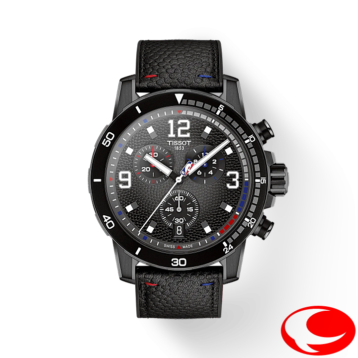 【TISSOT】ティソ NBAスーパースポーツ スペシャルエディション クロノグラフ 45.5 mm クオーツ スーパールミノバ T125.617.37.067.00  Tissot Supersport NBA Special Edition  10気圧防水