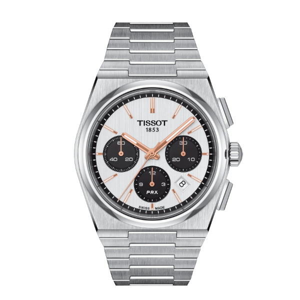 TISSOT ティソ PRX ピーアールエックス オートマティック クロノグラフ  T137.427.11.011.00メンズ 腕時計 （国内正規販売店）T1374271101100