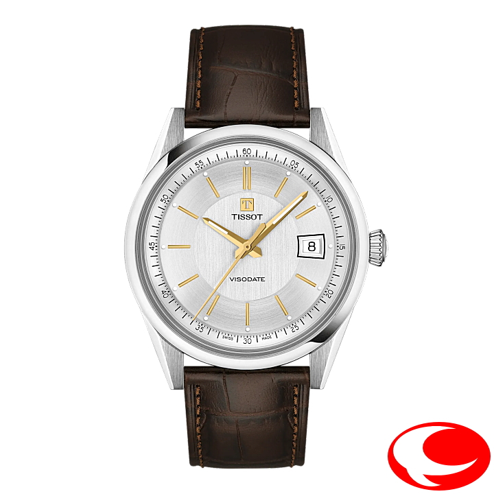 TISSOT ティソ Visodate ヴィソデート 39mm  自動巻き オートマティック パワーマティック80  T1574071603100  T157.407.16.031.00【ティソ正規販売店】【メーカー2年間保証】