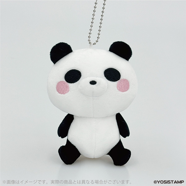 ヨッシースタンプ ぬいぐるみマスコット パンダ