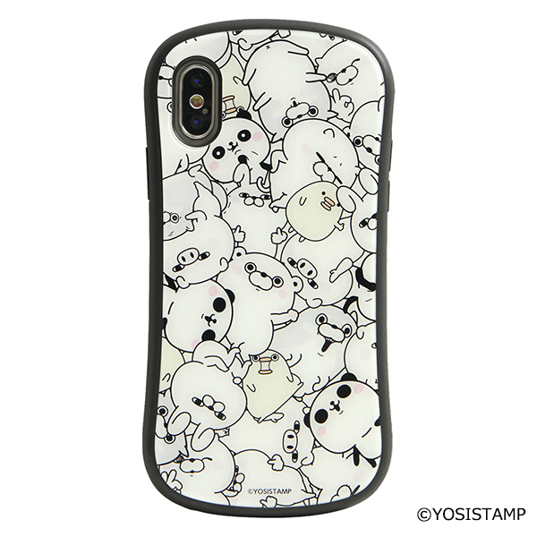 ヨッシースタンプ　i select iPhoneXS/X　対応ケース 　MYS-02Cぎっしり