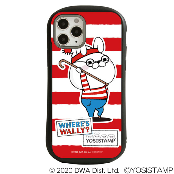 ヨッシースタンプ×ウォーリーをさがせ！ i select iPhone 12/12 Pro 対応ケース レッド
