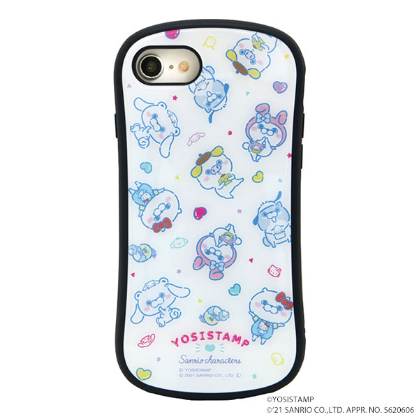 i select iPhone SE(第2世代)/8/7/6s/6対応ケース B.総柄　4560485751720