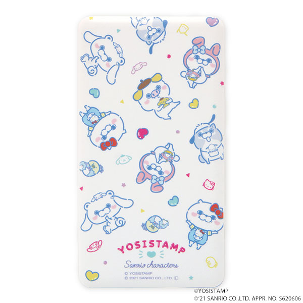 4000mAh リチウムイオンポリマー充電器 2.1A B.総柄　4560485751782