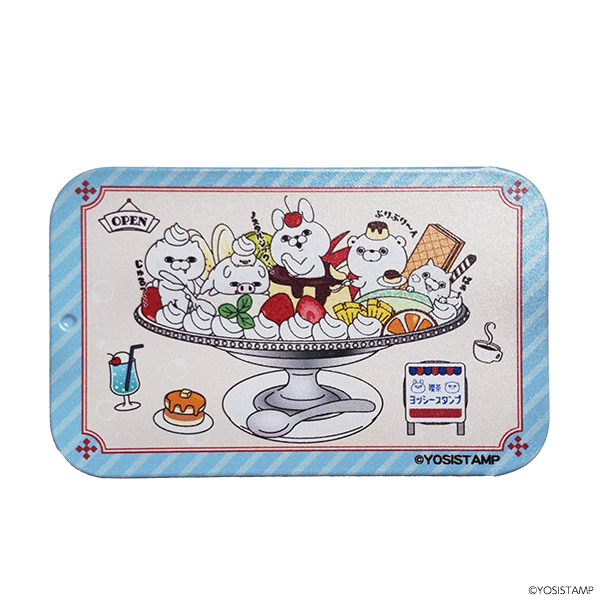ヨッシースタンプドルチェ スライド缶（プリンアラモード）