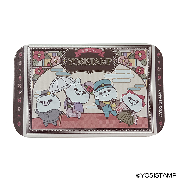 ヨッシースタンプスライド缶YS-68　大正ロマン