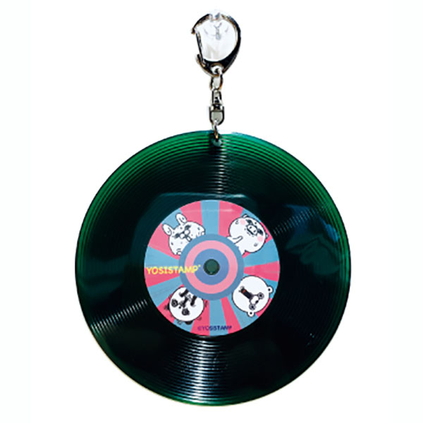 YS-041レコードキーホルダー　集合あ゛～