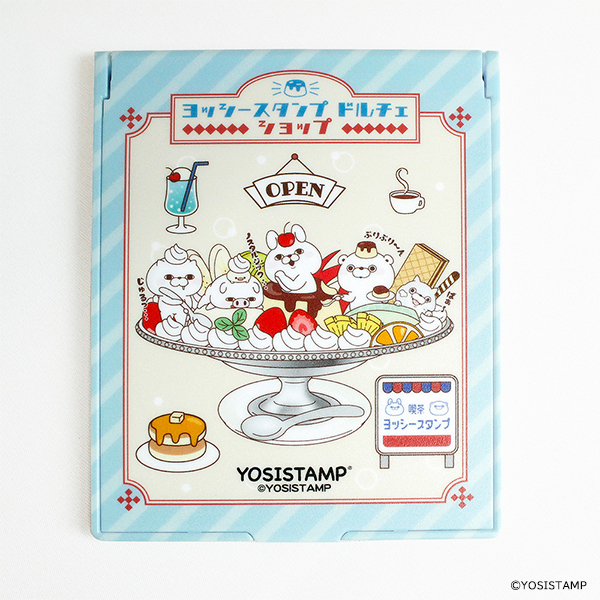 ヨッシースタンプドルチェ コンパクトミラー4580004706819