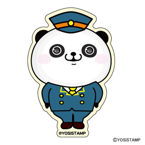 イベント限定ダイカットステッカー　パンダさん ver.A 東京　4580609602097
