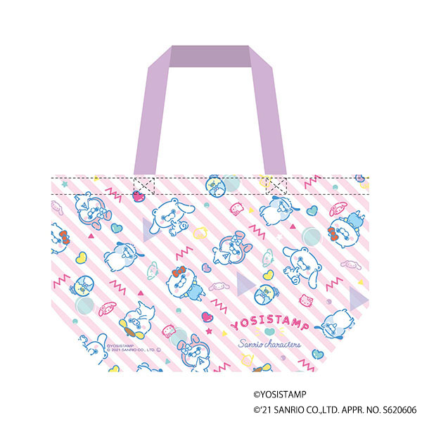 ヨッシースタンプ×サンリオキャラクターズ　パステルポップ　ミニトート　4580721960846