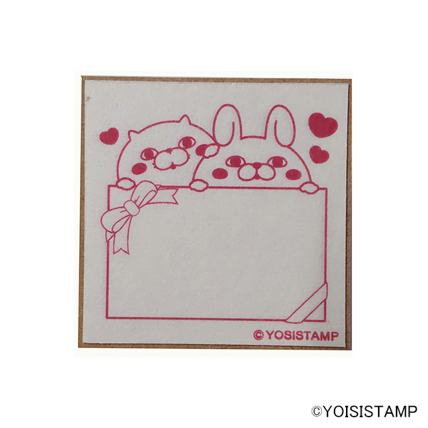 スタンプ大　うさぎさん＆ぬこさま