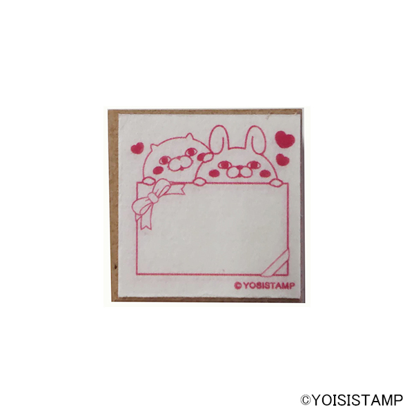 スタンプ小　うさぎさん＆ぬこさま